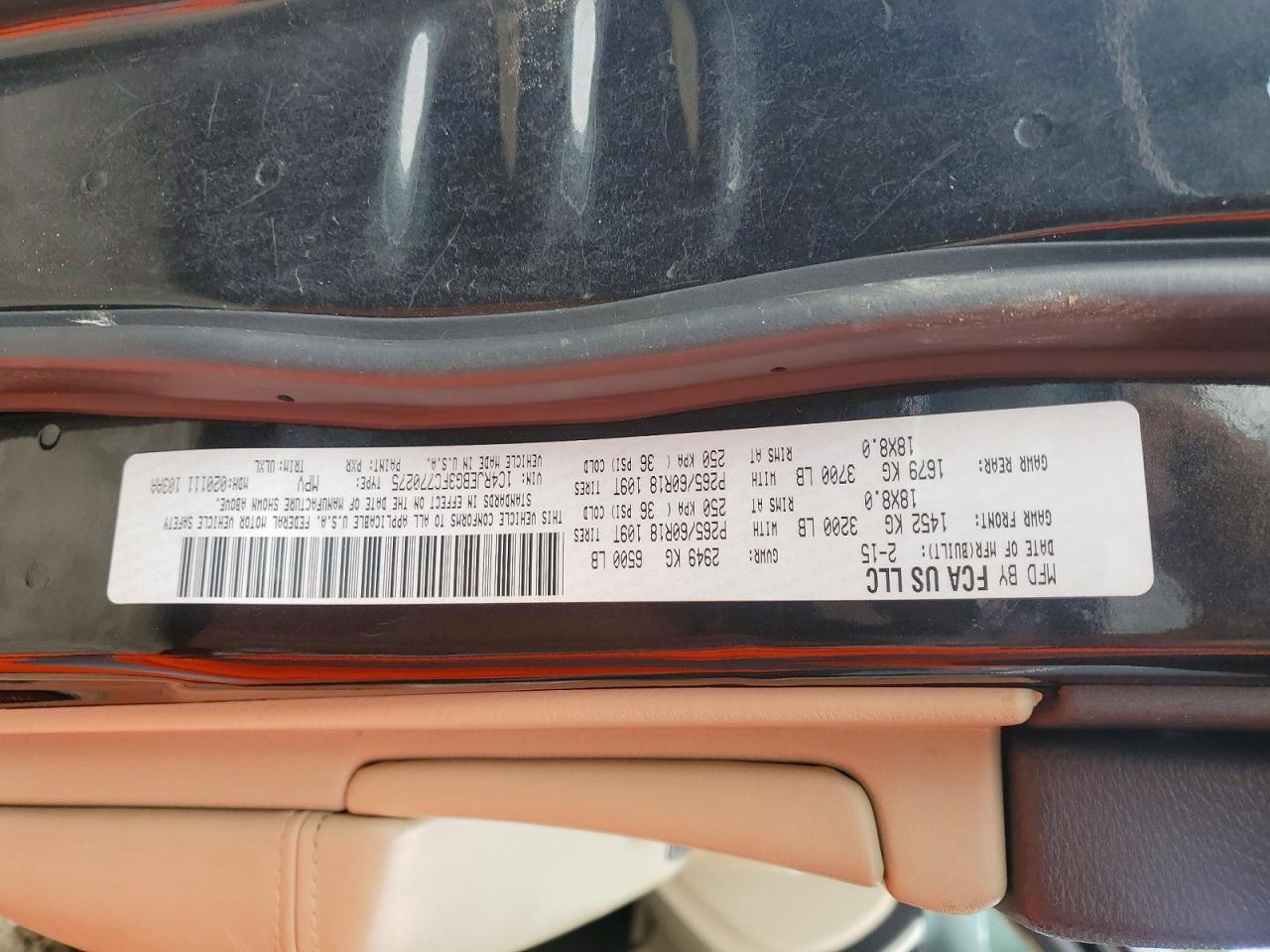 2015 JEEP GRAND CHEROKEE LIMITED photo 25