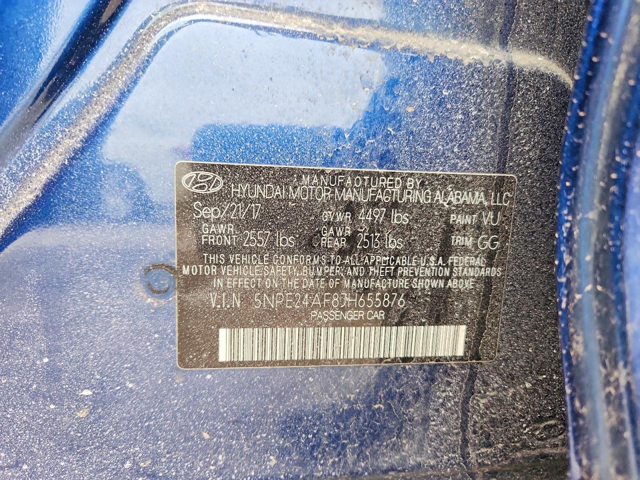 2018 HYUNDAI SONATA SE photo 12
