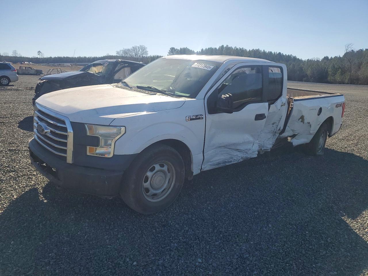 2017 FORD F150 SUPER CAB — SIDE damage — photo 1