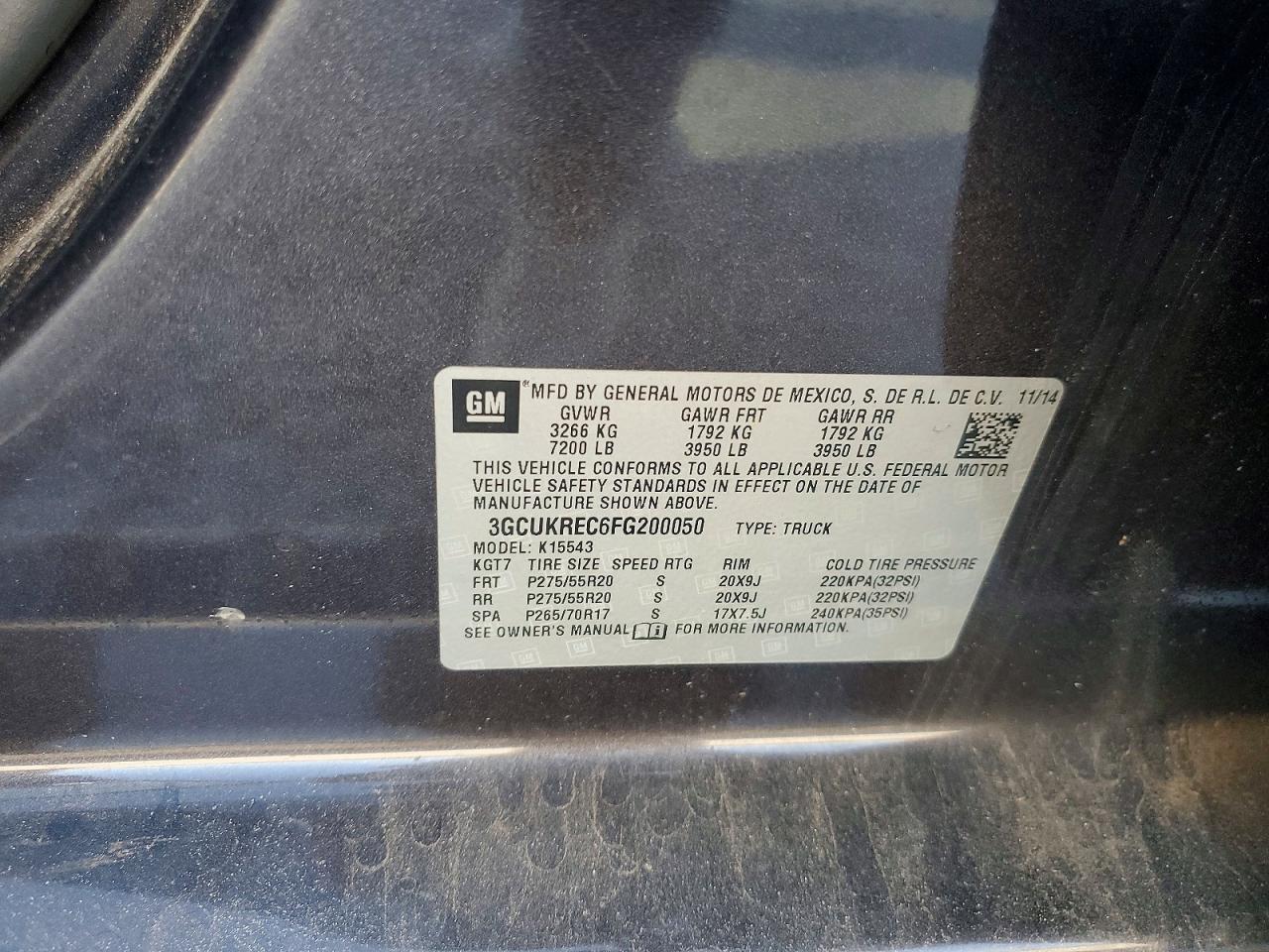 2015 CHEVROLET SILVERADO K1500 LT photo 23
