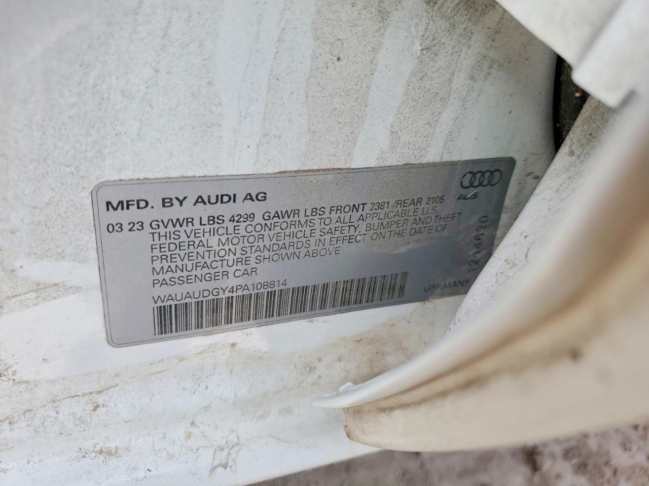 2023 AUDI A3 PREMIUM photo 12