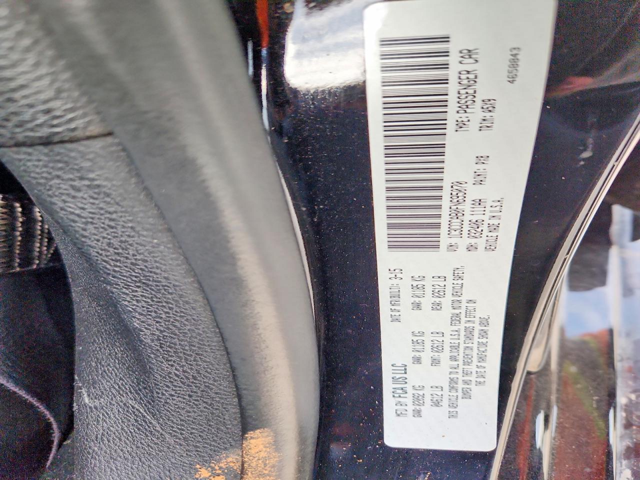 2015 CHRYSLER 200 photo 23