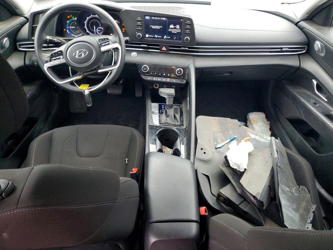 2021 HYUNDAI ELANTRA BLUE photo 8