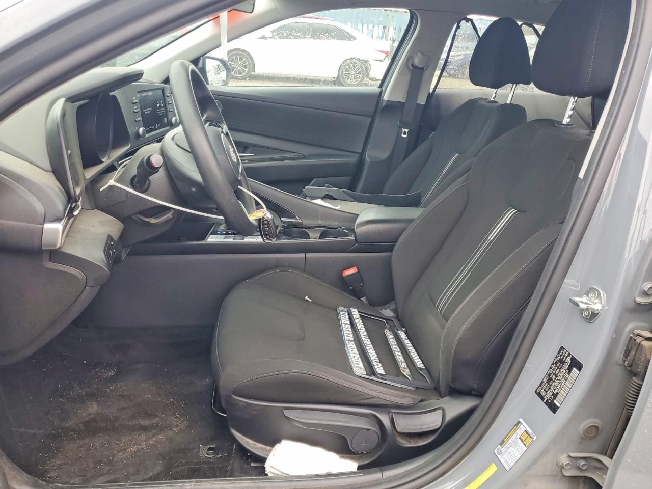 2021 HYUNDAI ELANTRA BLUE photo 7