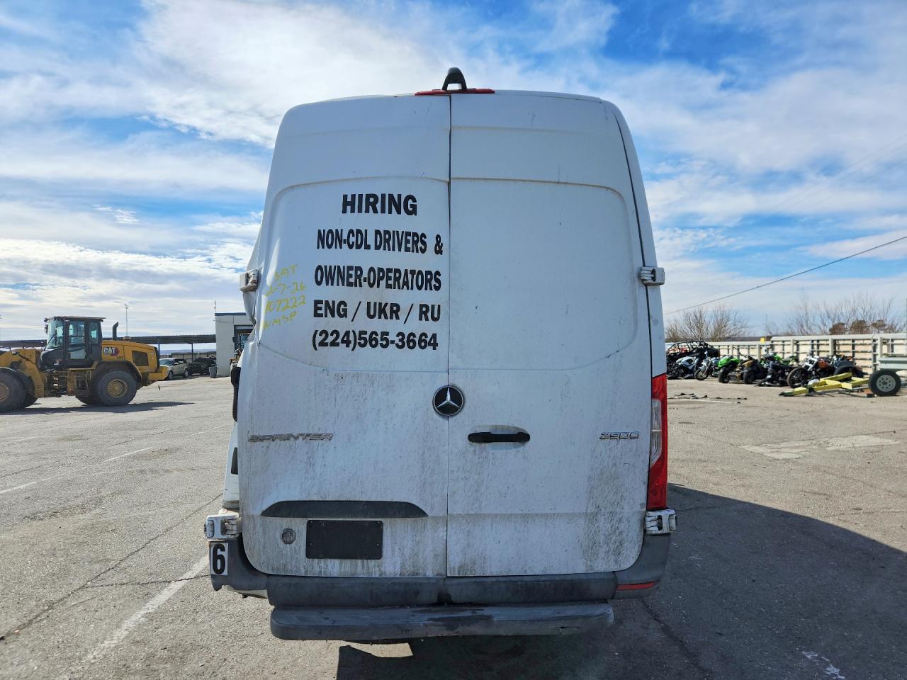 2019 MERCEDES BENZ SPRINTER 2500 DELIVERY VAN photo 11