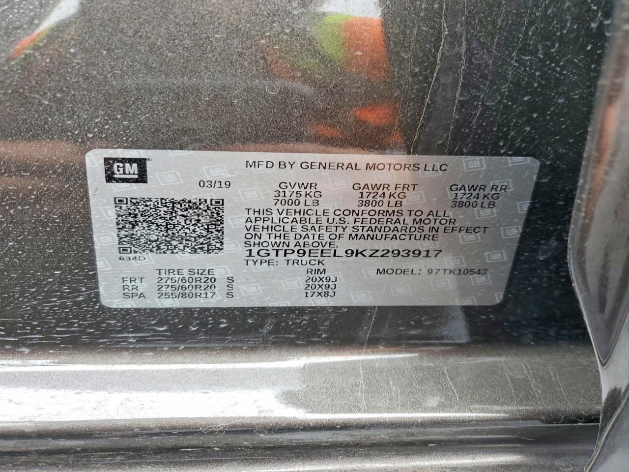 2019 GMC SIERRA K1500 AT4 photo 13