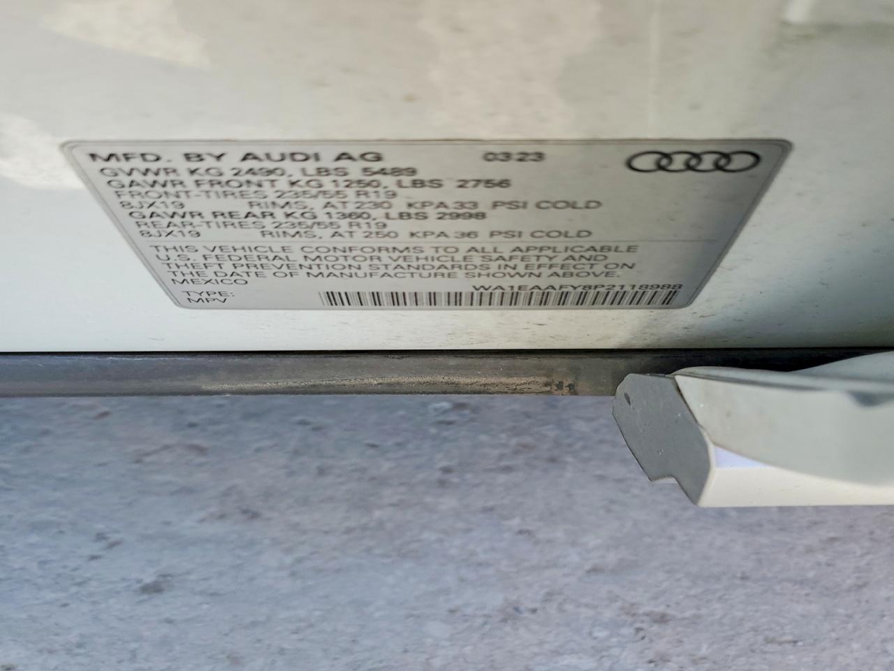 2023 AUDI Q5 PREMIUM PLUS 45 photo 13