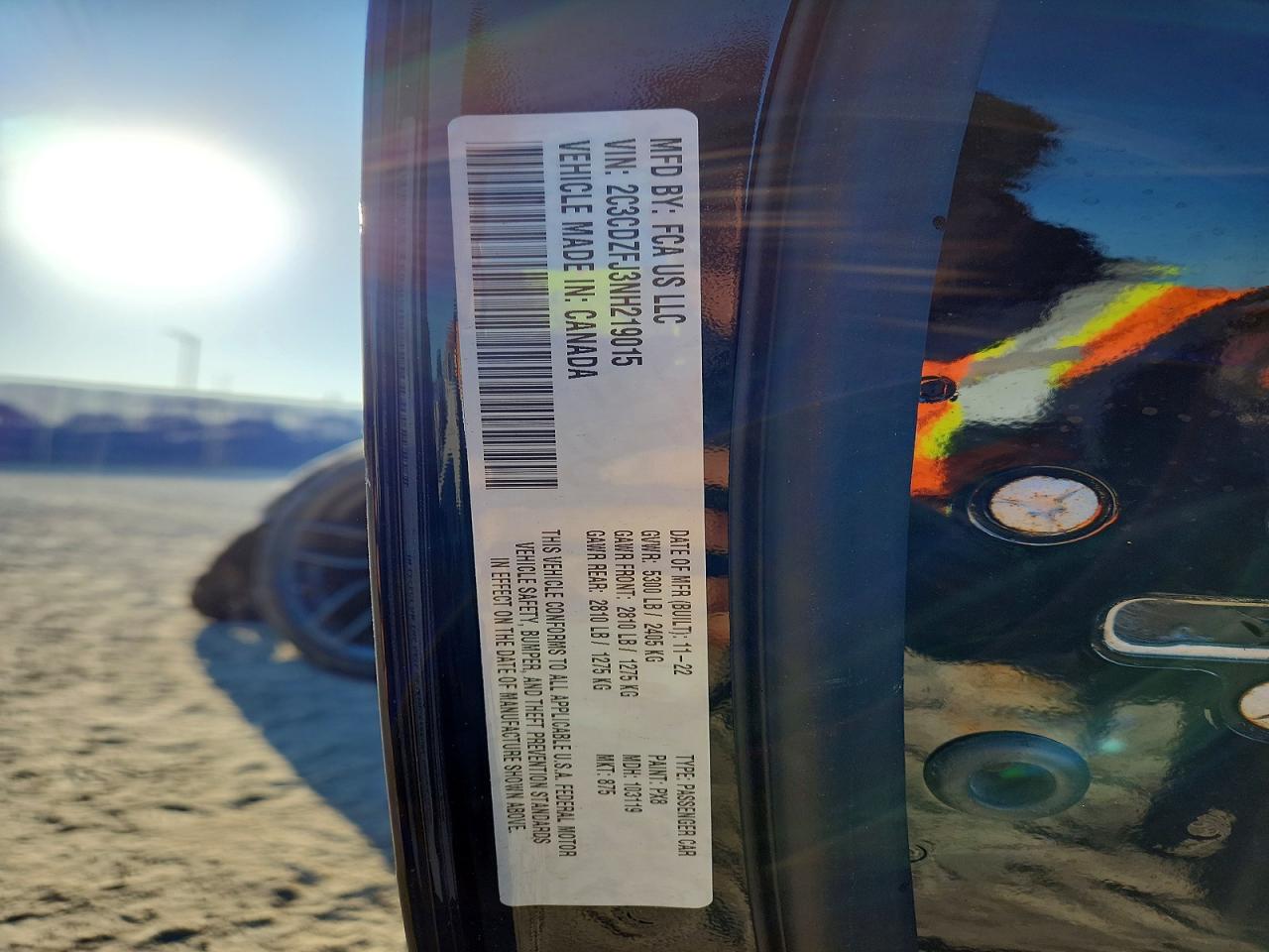 2022 DODGE CHALLENGER photo 13