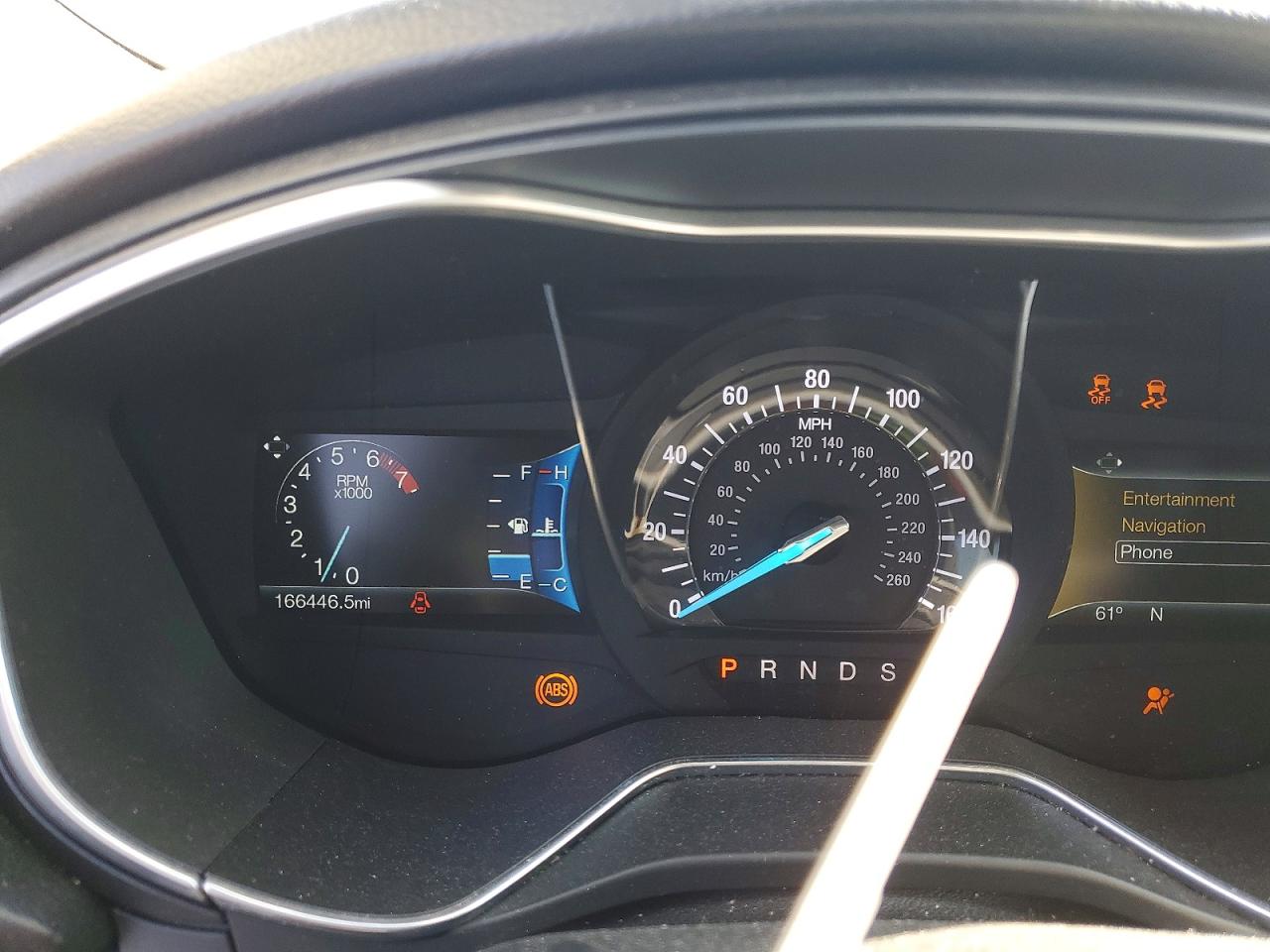 2017 FORD FUSION TITANIUM photo 9