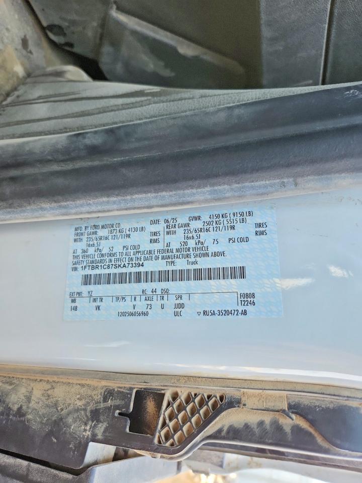 2025 FORD TRANSIT 250 DELIVERY VAN photo 12
