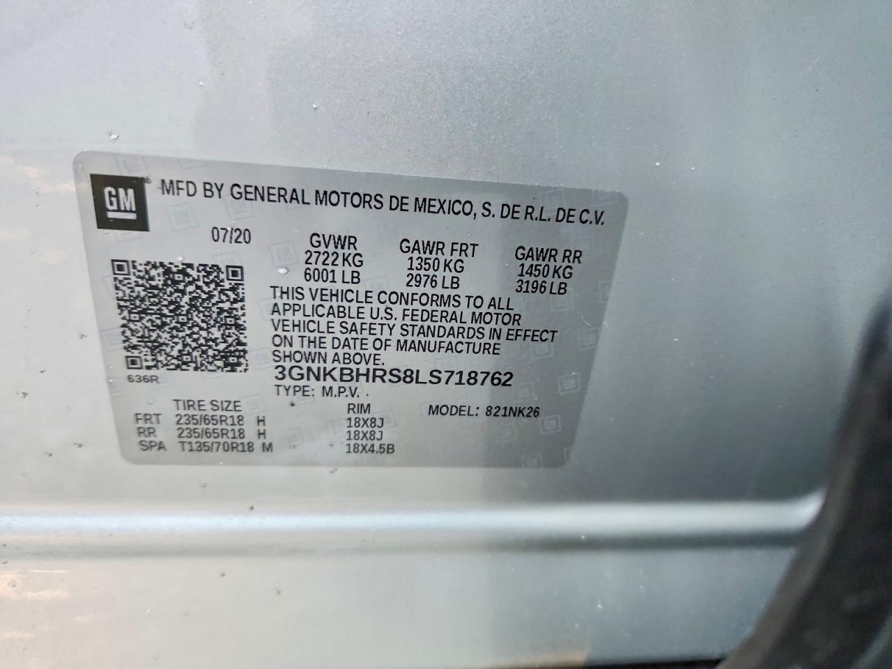 2020 CHEVROLET BLAZER 2LT photo 25