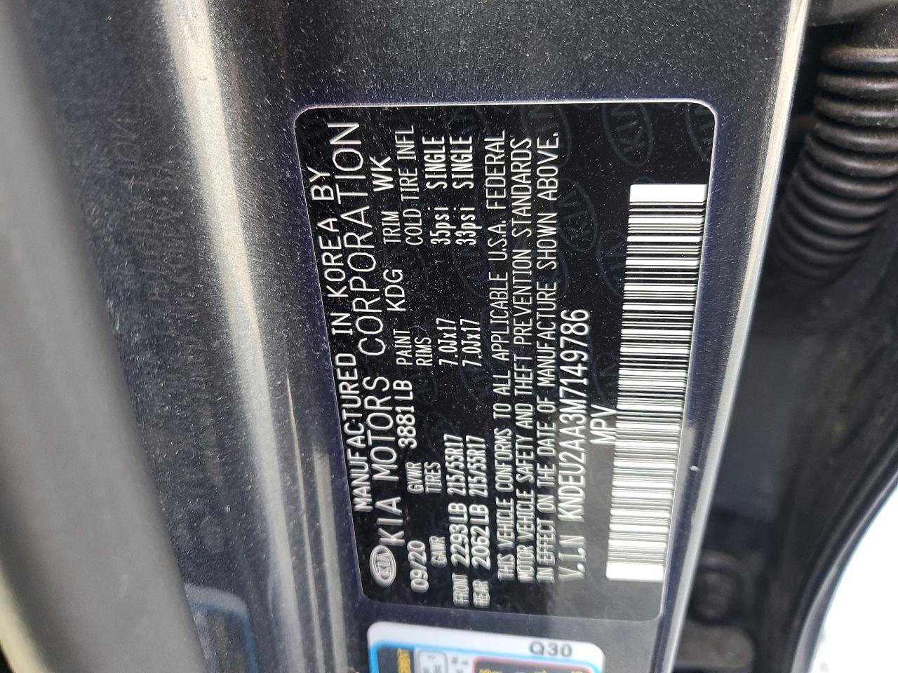 2021 KIA SELTOS S photo 13