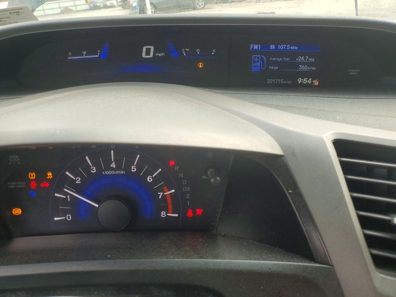 2012 HONDA CIVIC LX photo 9
