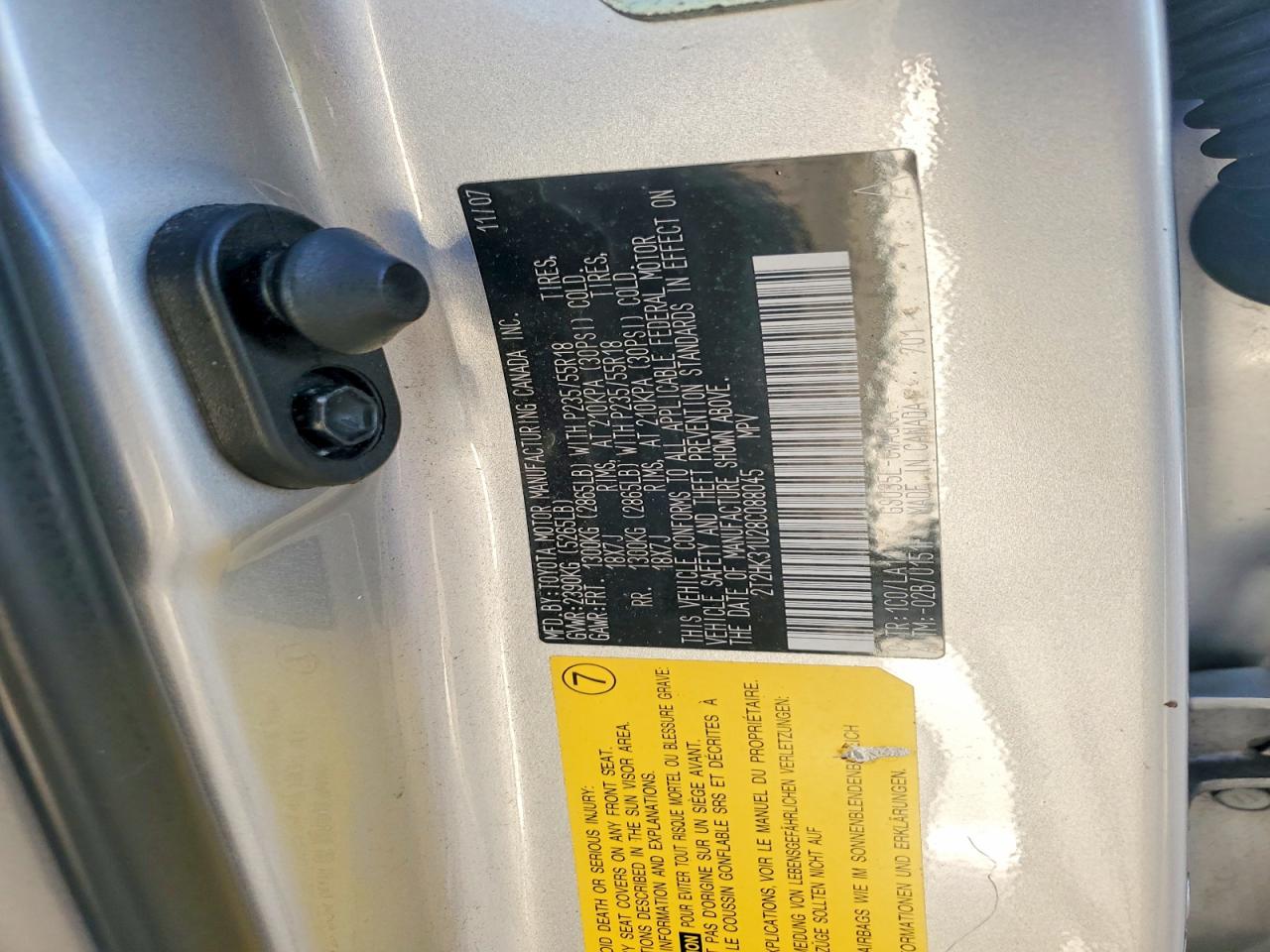 2008 LEXUS RX 350 photo 23