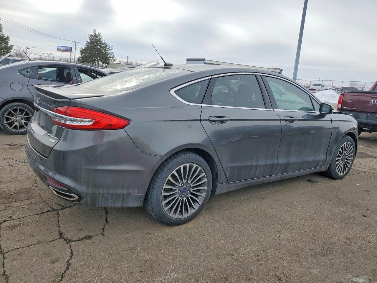 2017 FORD FUSION TITANIUM photo 7