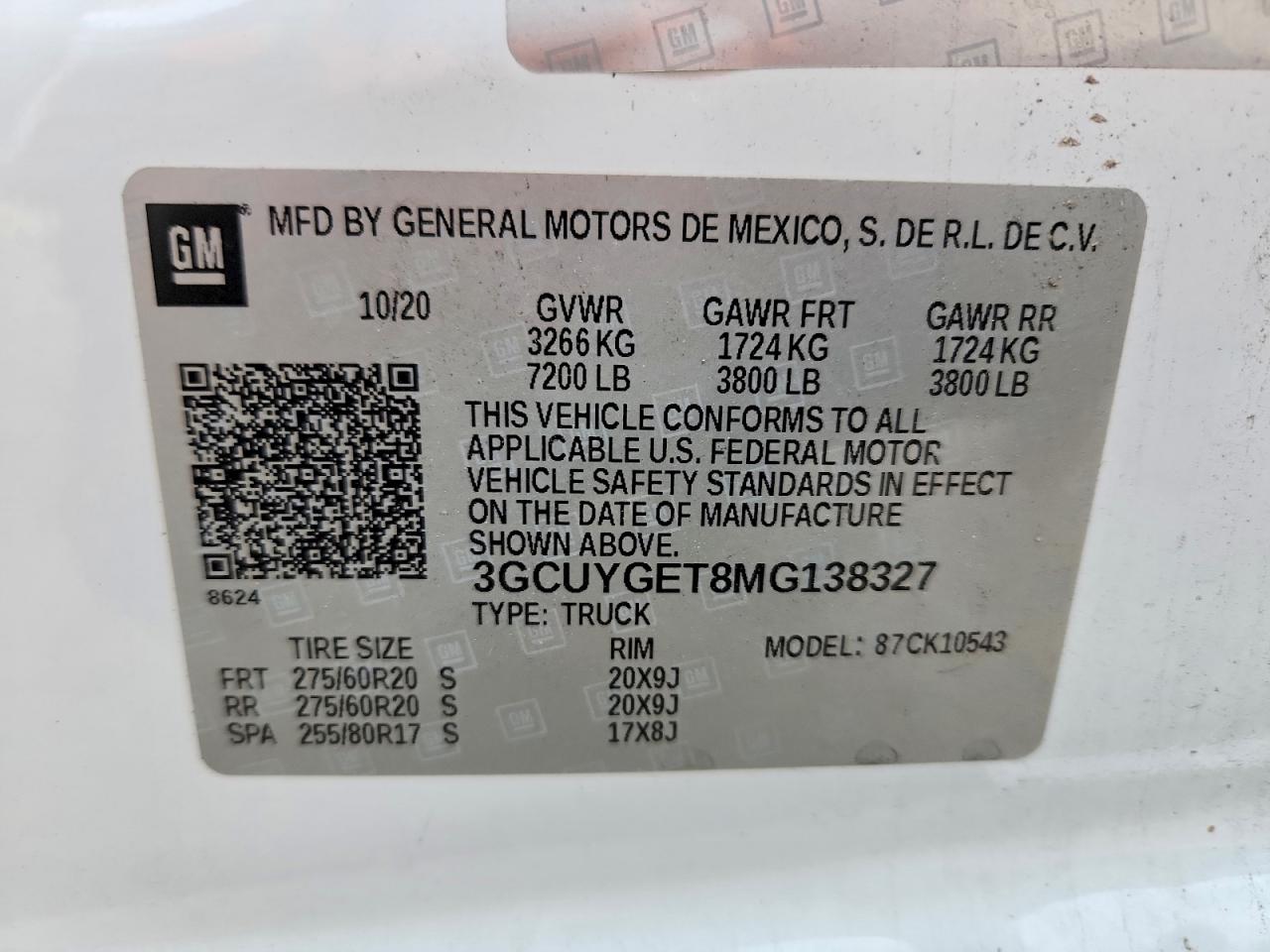 2021 CHEVROLET SILVERADO K1500 LTZ photo 12