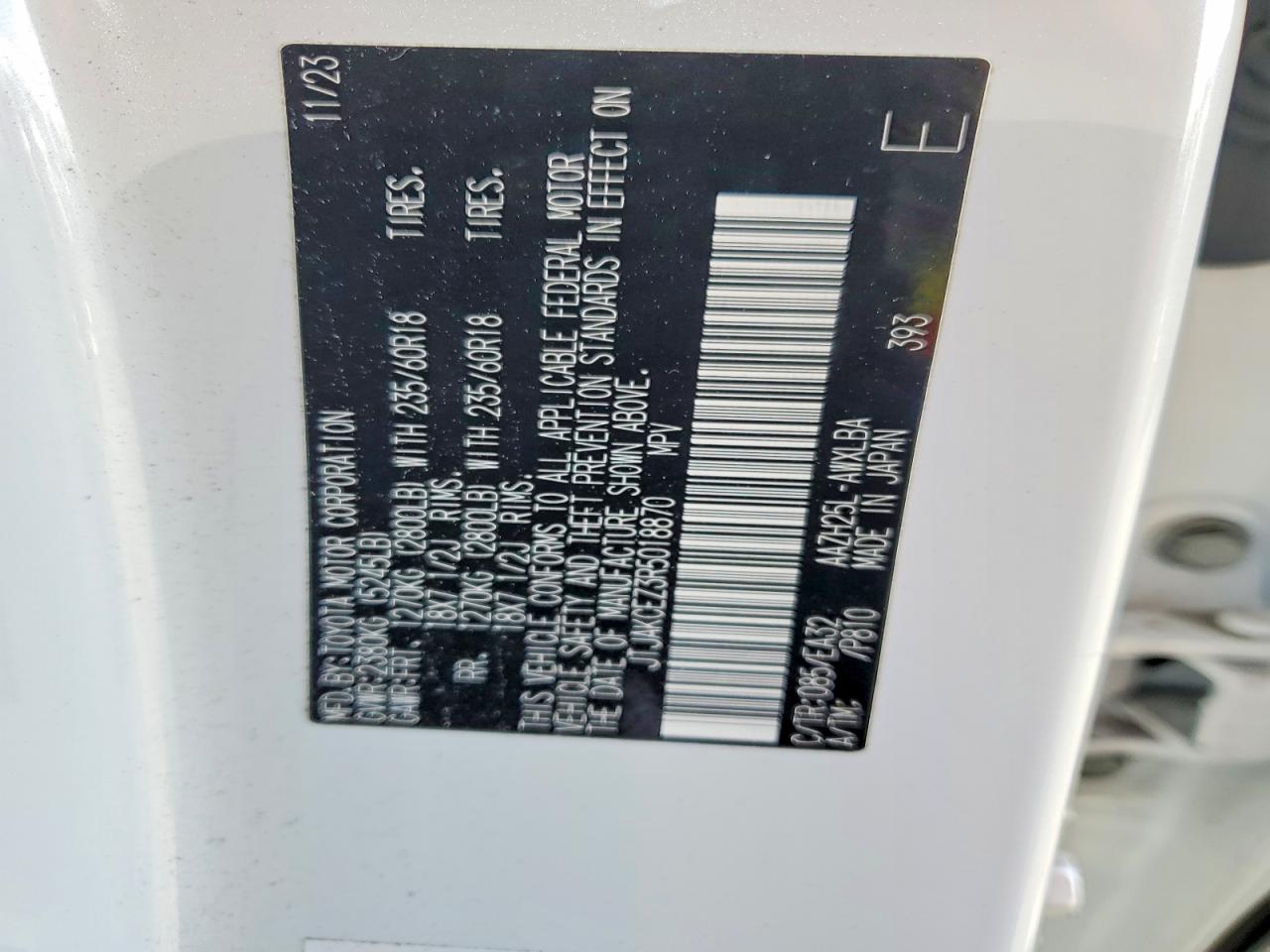 2024 LEXUS NX 350H BASE photo 14