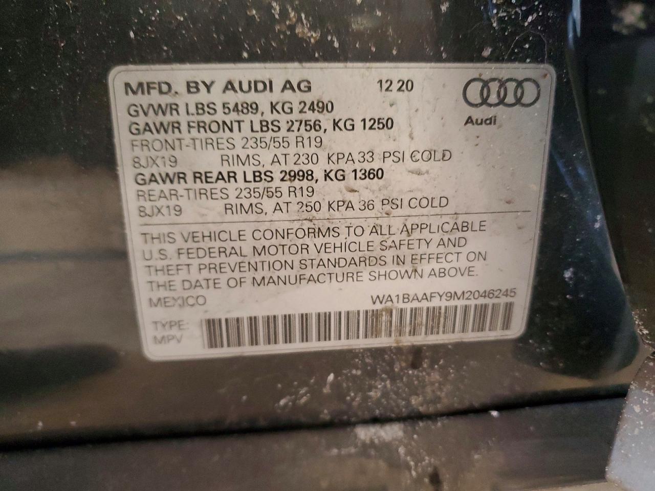 2021 AUDI Q5 PREMIUM PLUS photo 25
