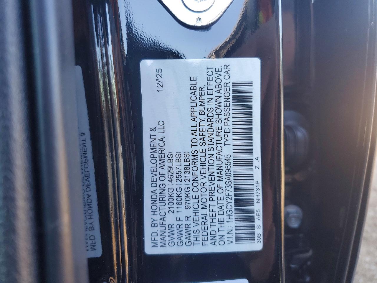 2025 HONDA ACCORD HYBRID SPORT-L photo 13
