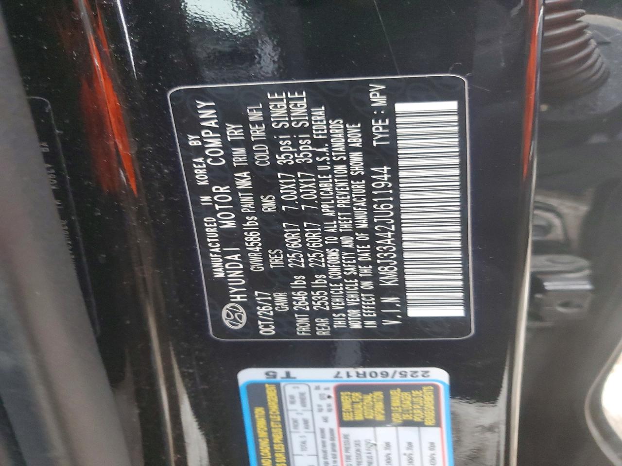 2018 HYUNDAI TUCSON SEL photo 25