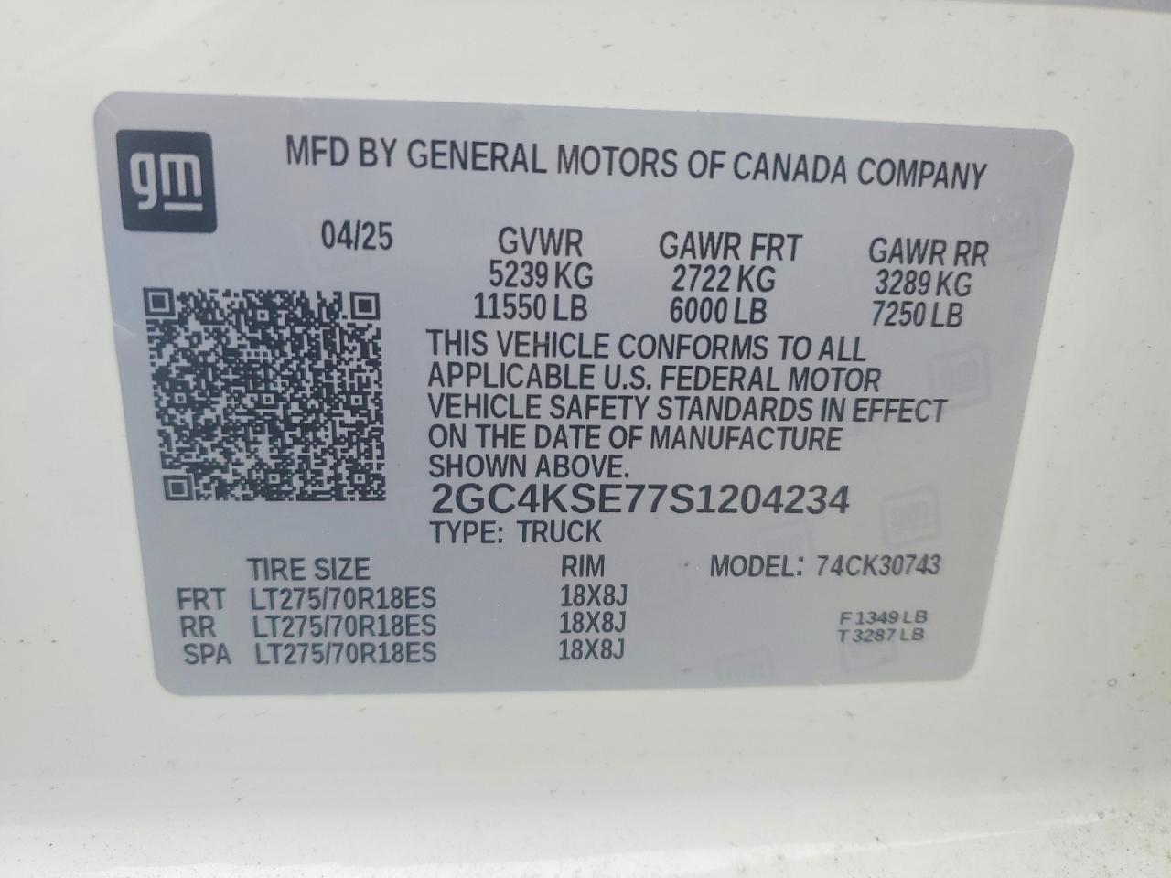 2025 CHEVROLET SILVERADO K3500 photo 12