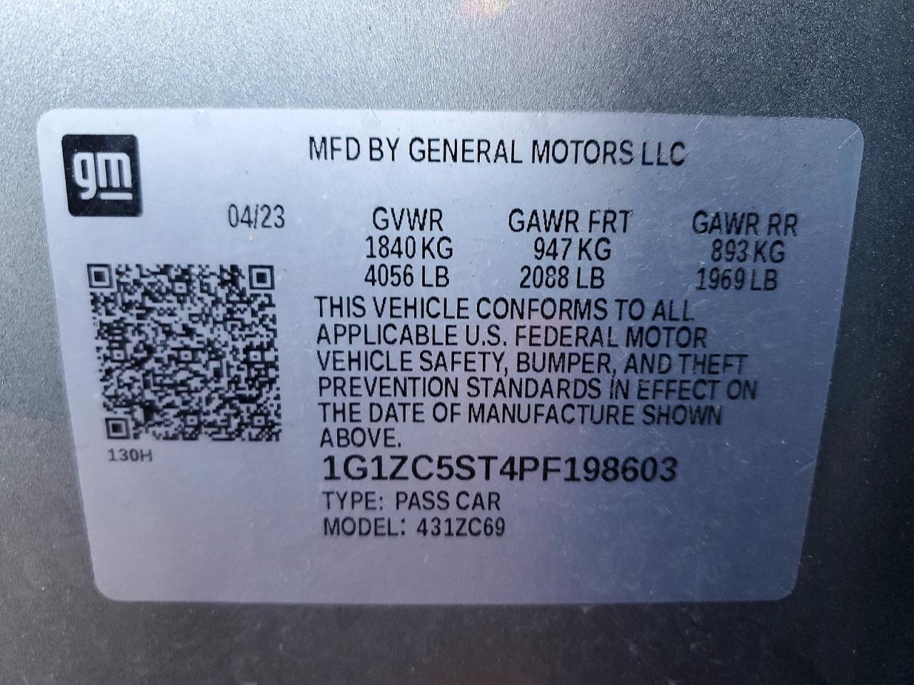 2023 CHEVROLET MALIBU LS photo 23