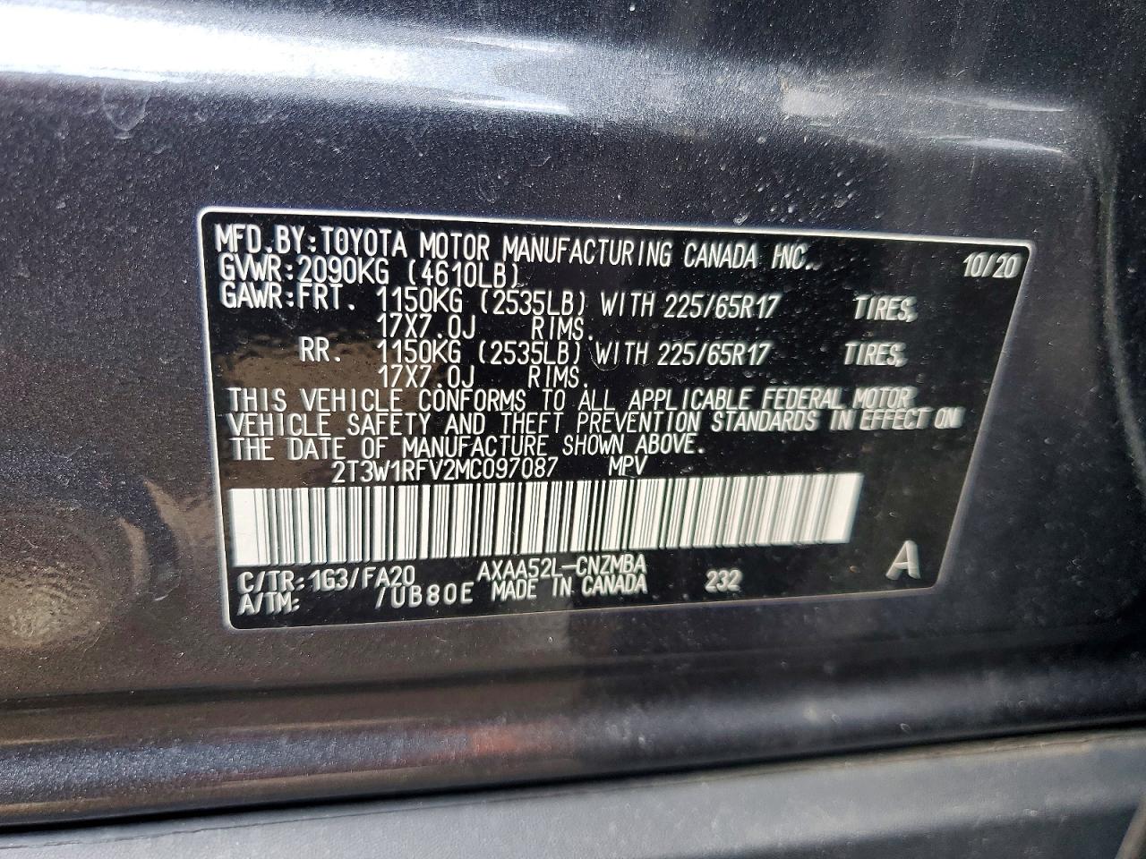 2021 TOYOTA RAV4 XLE photo 37