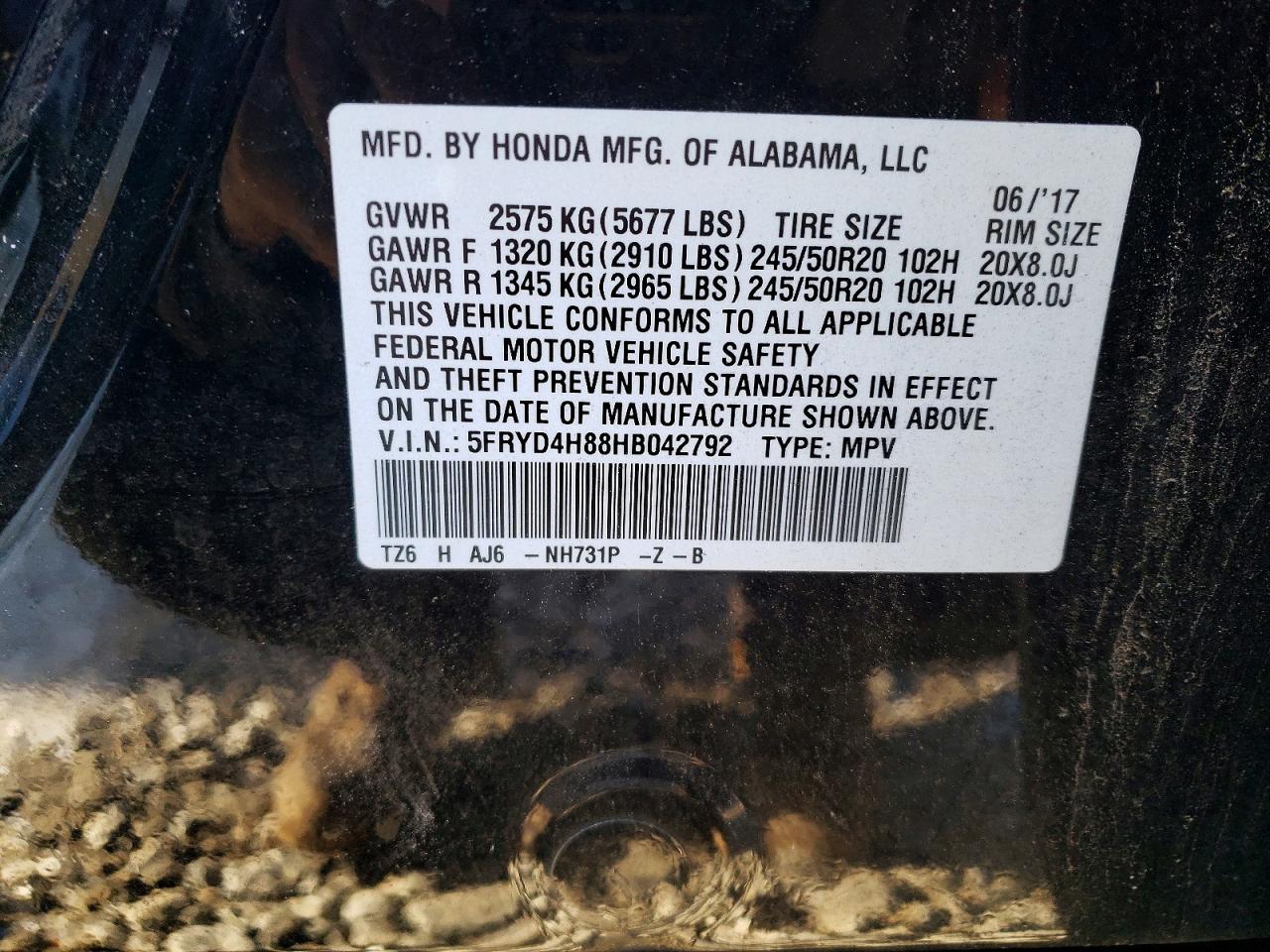 2017 ACURA MDX ADVANCE photo 13