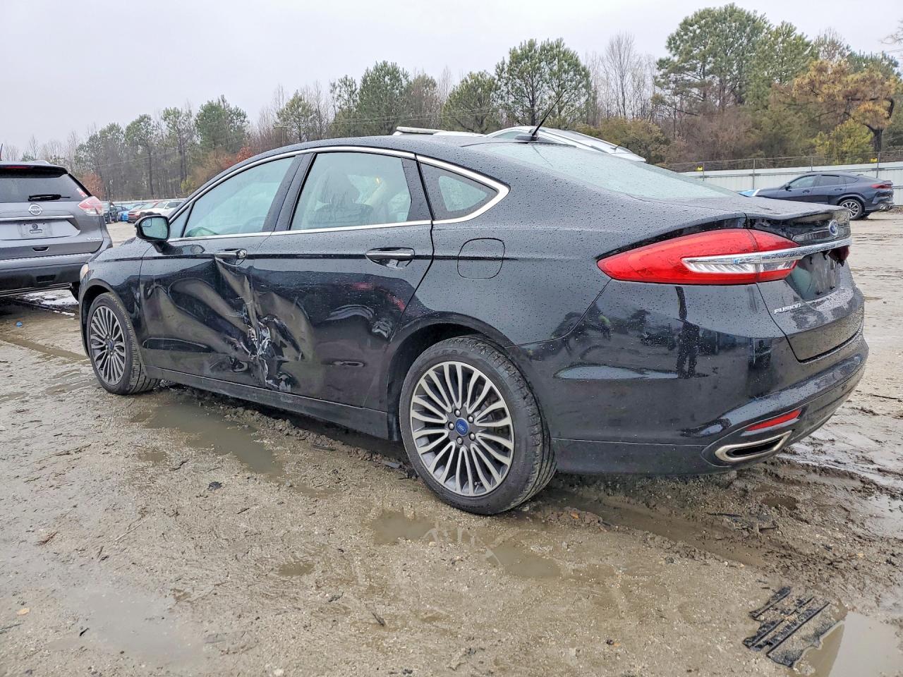 2017 FORD FUSION SE photo 3