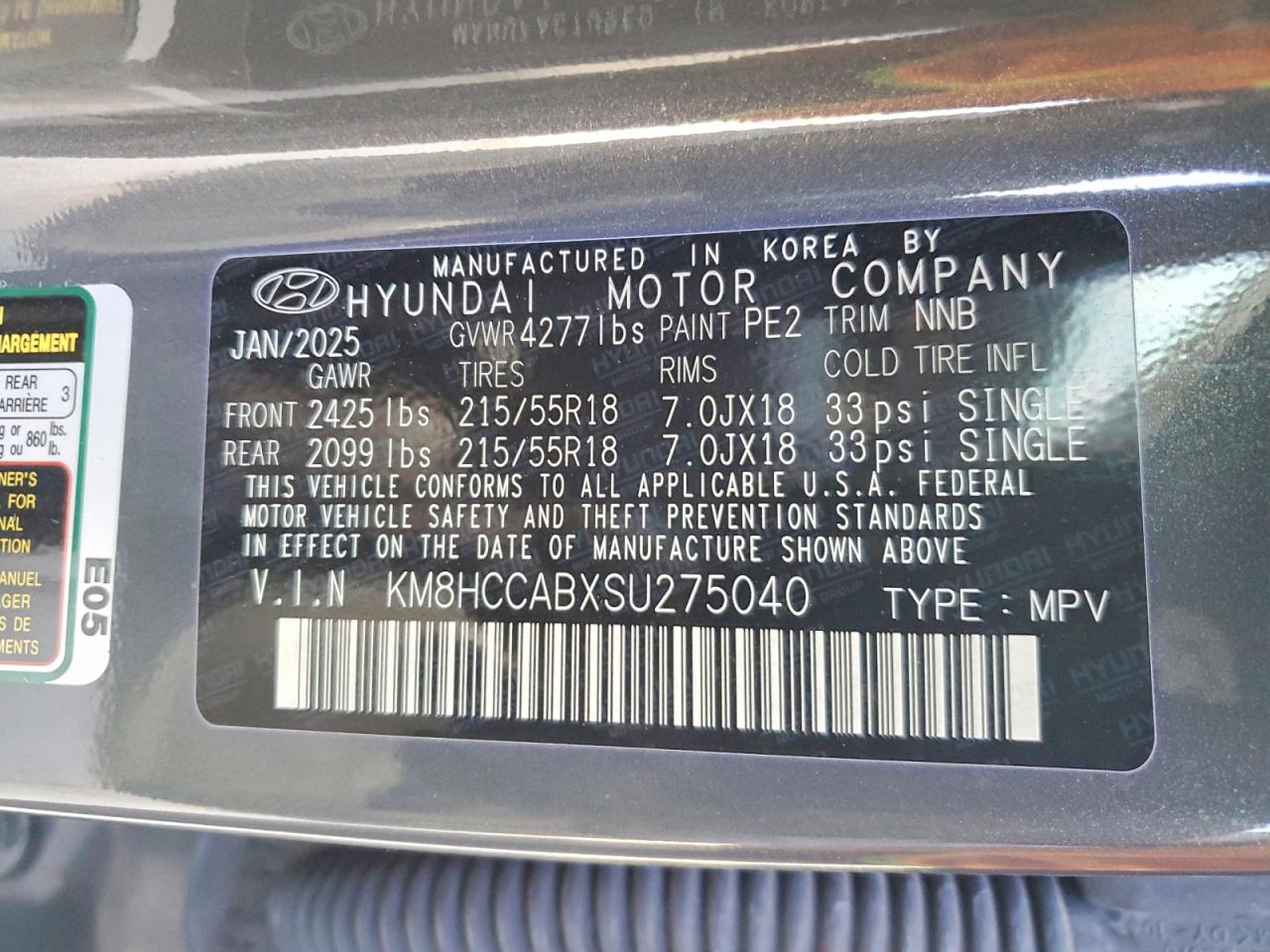 2025 HYUNDAI KONA SEL CONVENIENCE photo 40