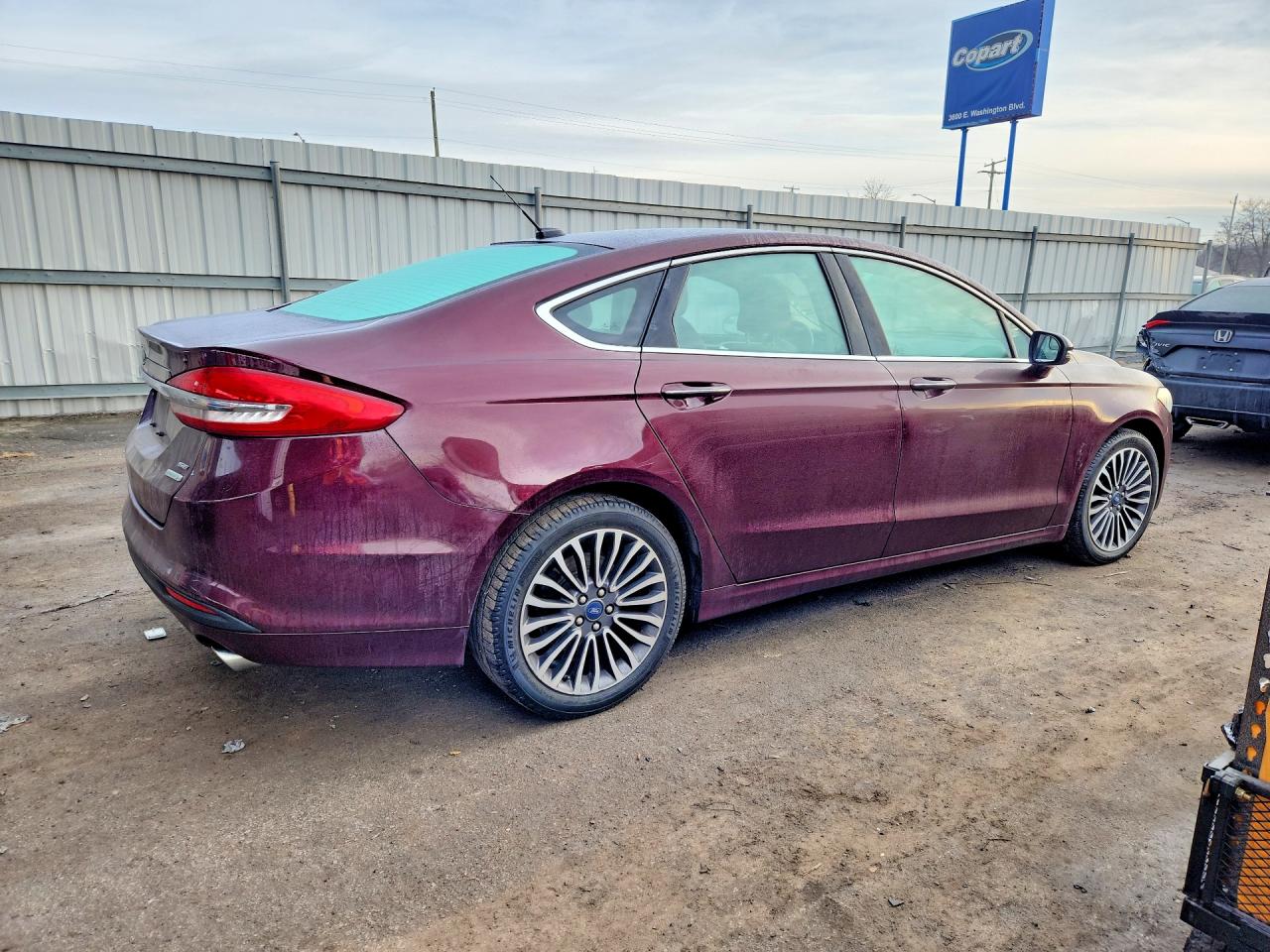 2018 FORD FUSION SE photo 3