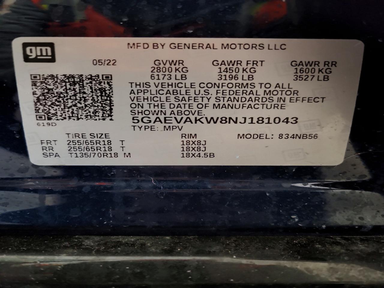 2022 BUICK ENCLAVE ESSENCE photo 25