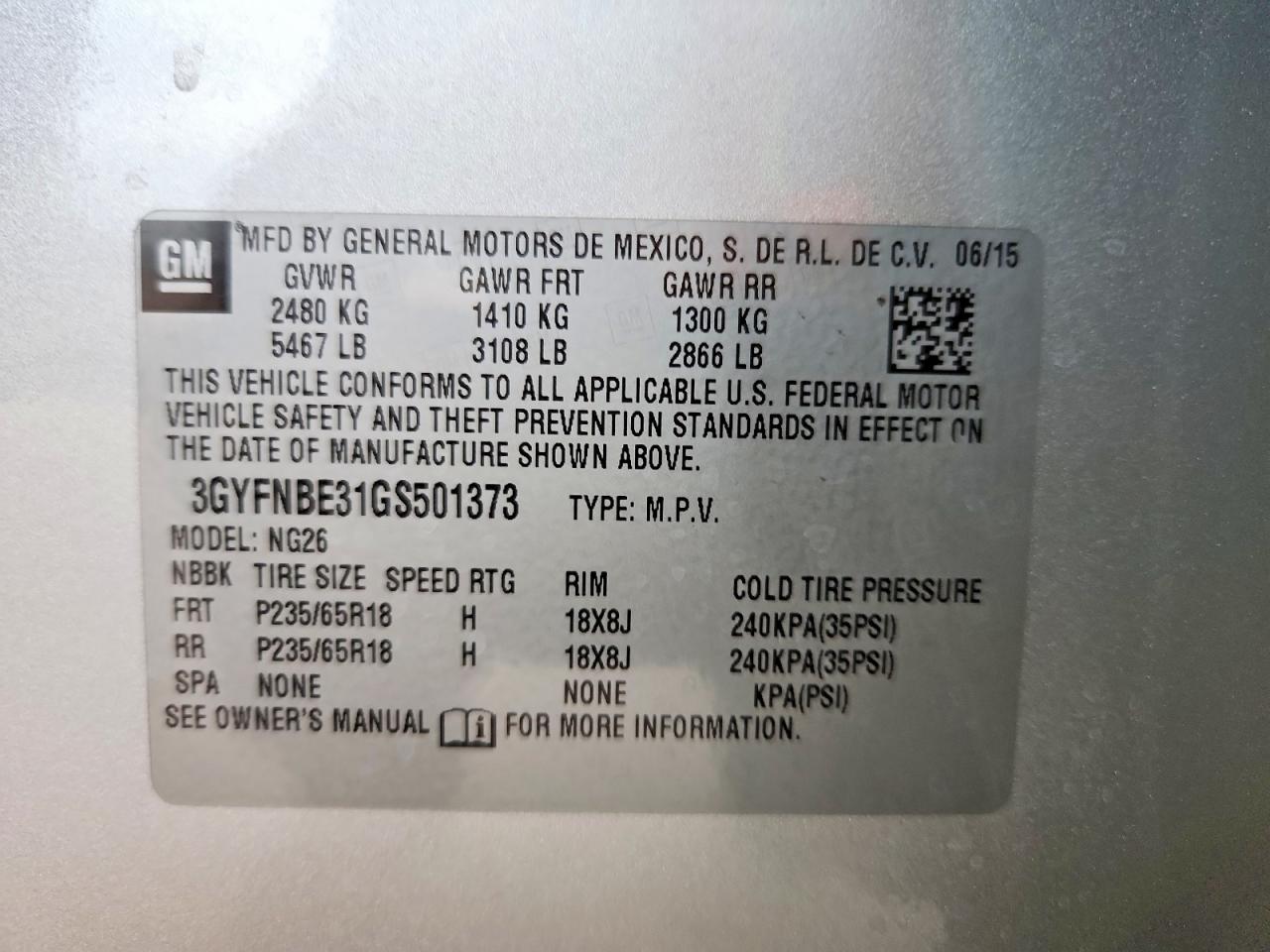2016 CADILLAC SRX LUXURY COLLECTION photo 25