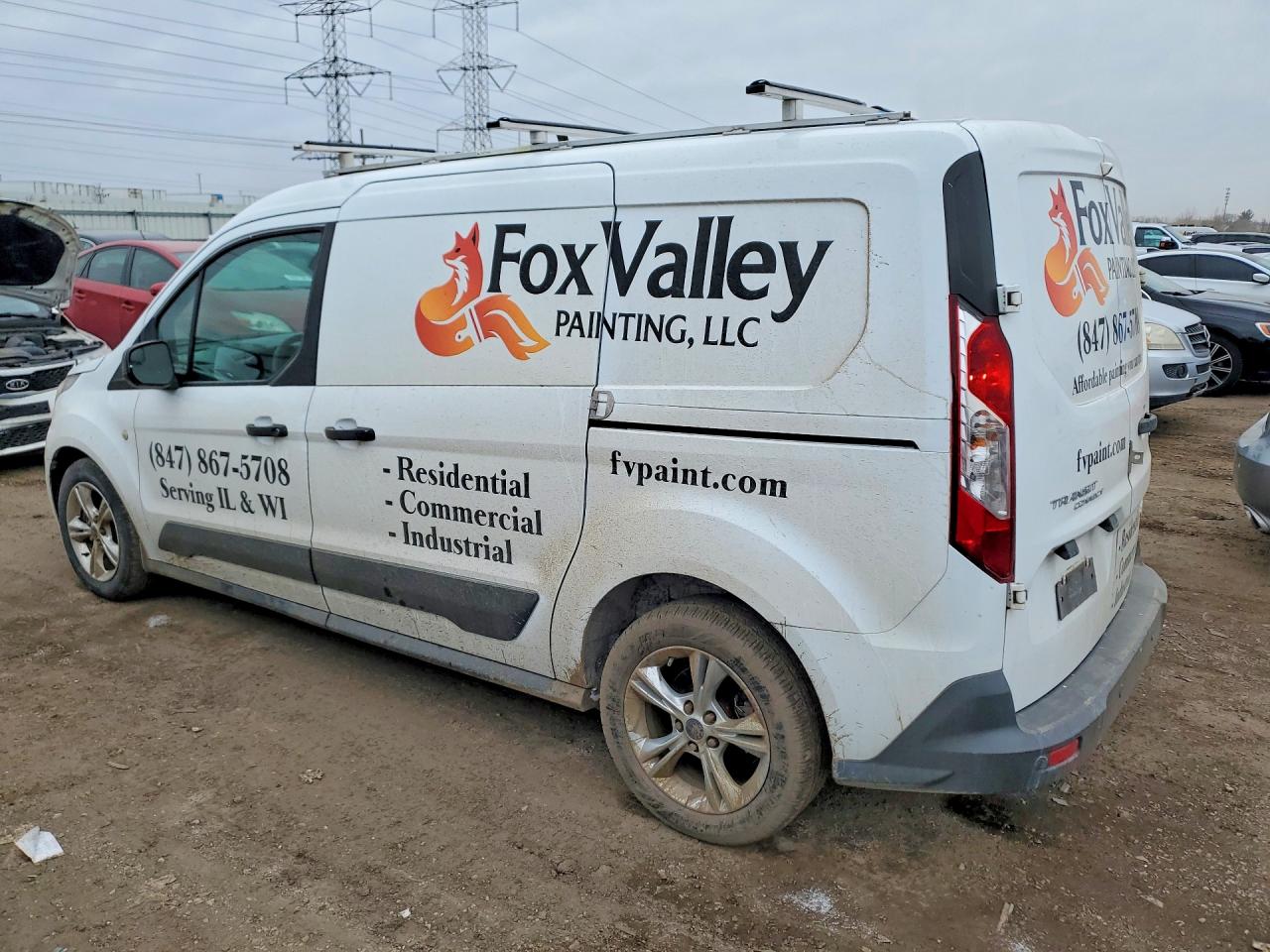 2015 FORD TRANSIT CONNECT DELIVERY VAN photo 2