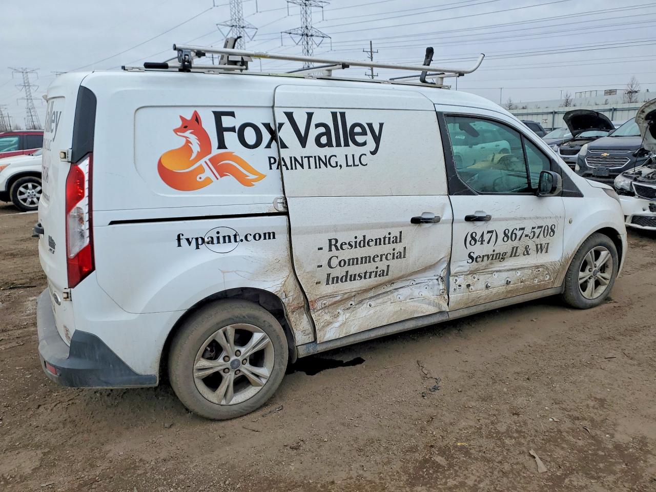 2015 FORD TRANSIT CONNECT DELIVERY VAN photo 3