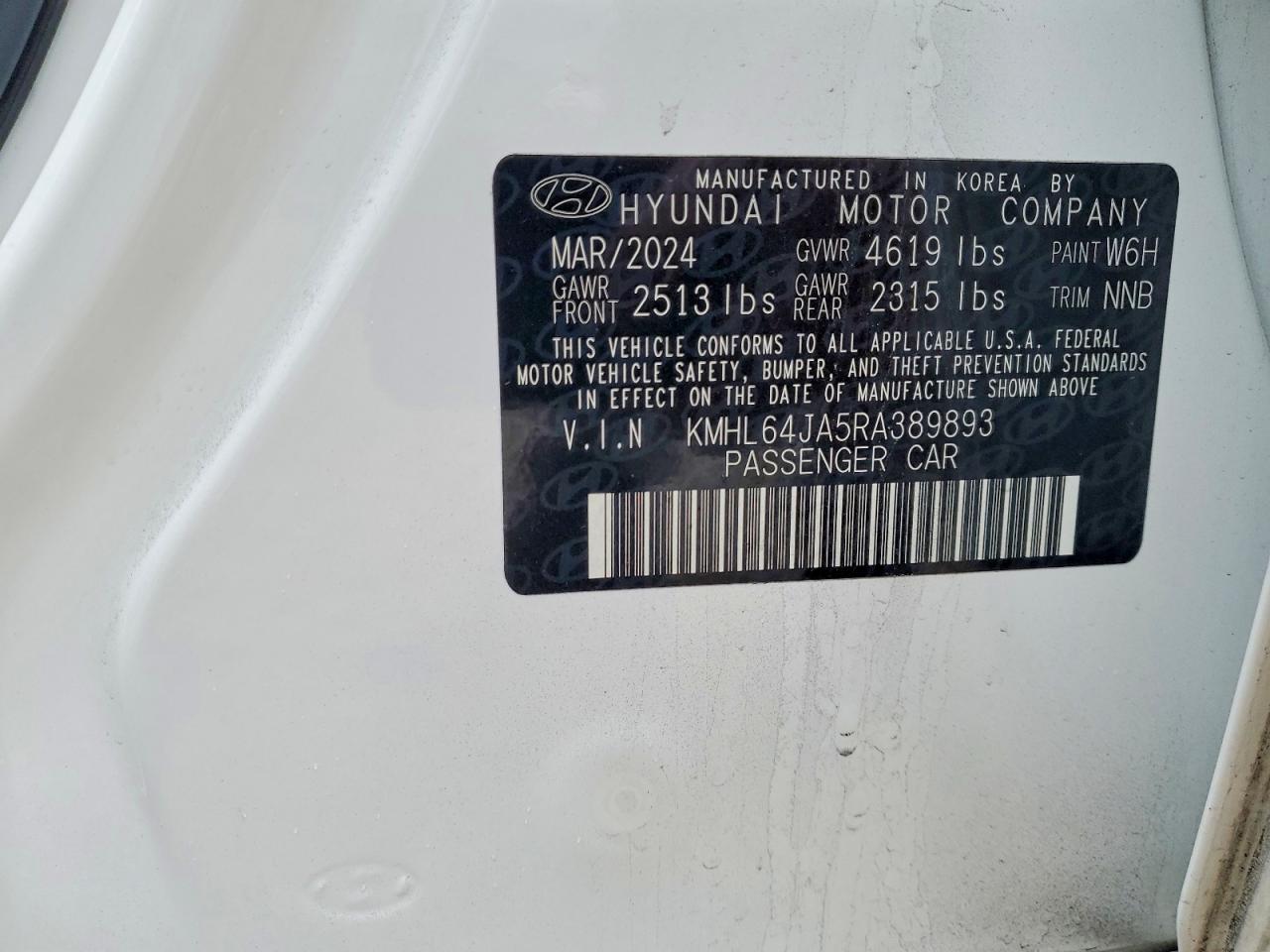 2024 HYUNDAI SONATA SEL photo 23