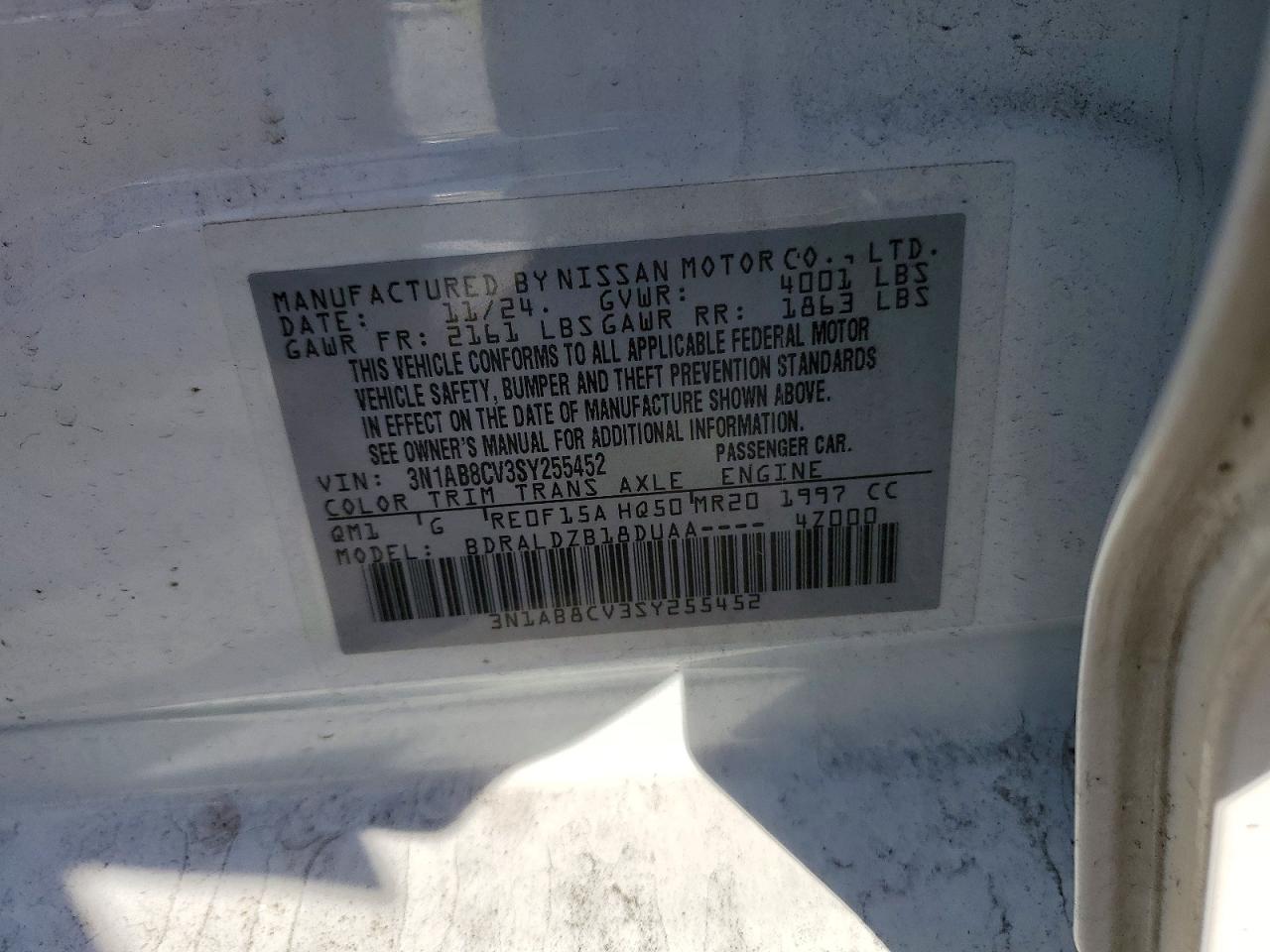 2025 NISSAN SENTRA SV photo 12