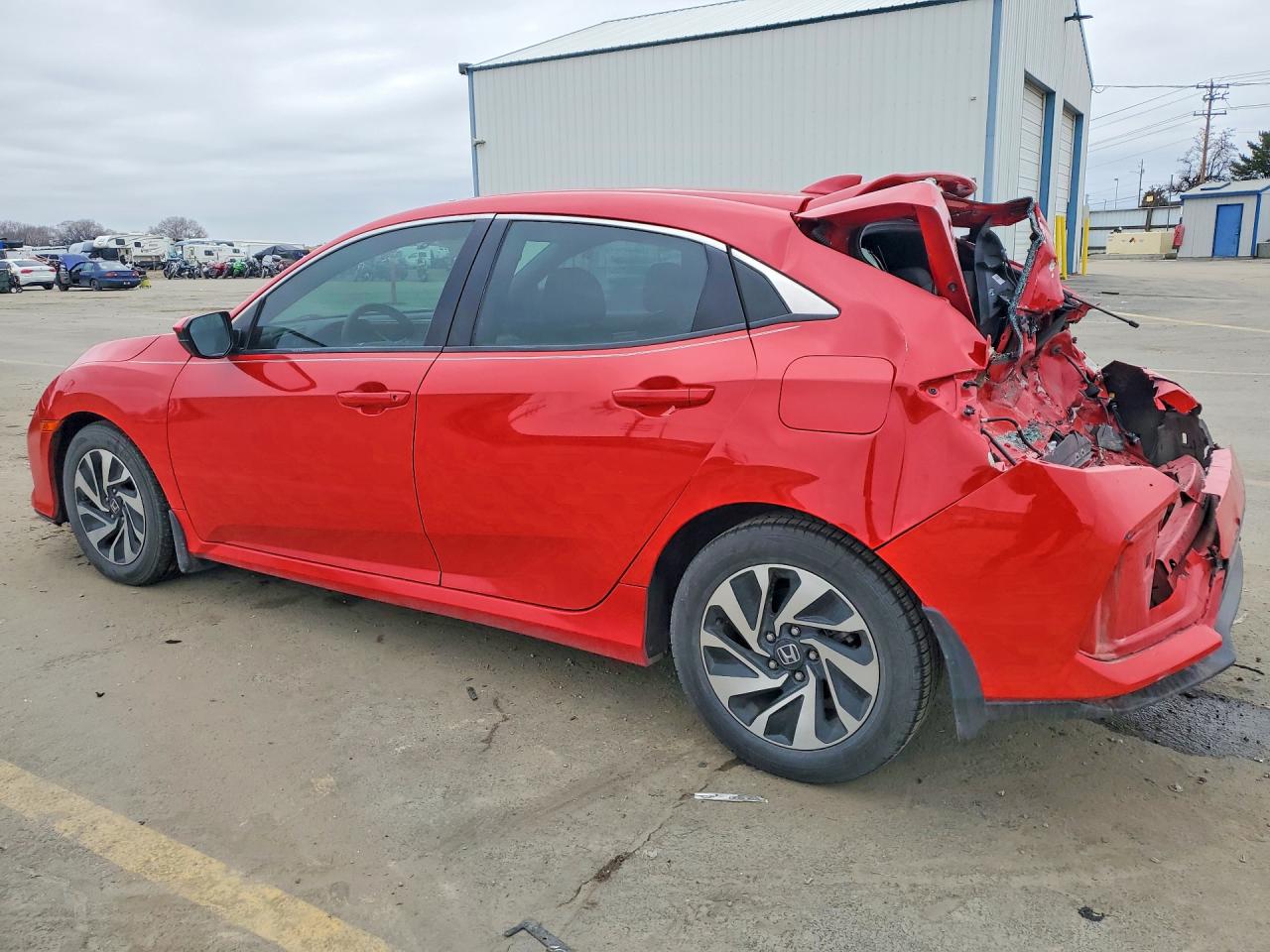 2017 HONDA CIVIC LX photo 2