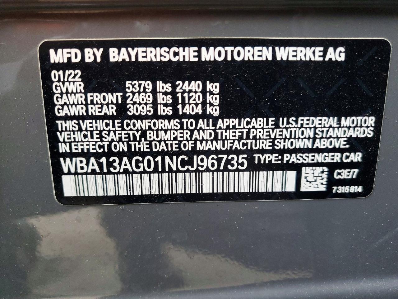 2022 BMW 530E photo 34