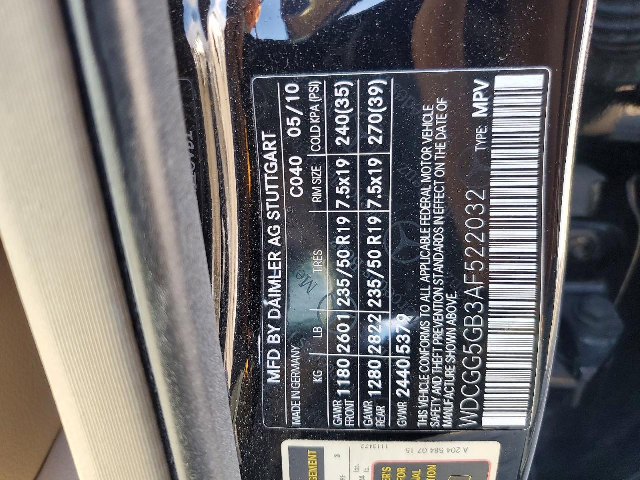 2010 MERCEDES-BENZ GLK 350 photo 25