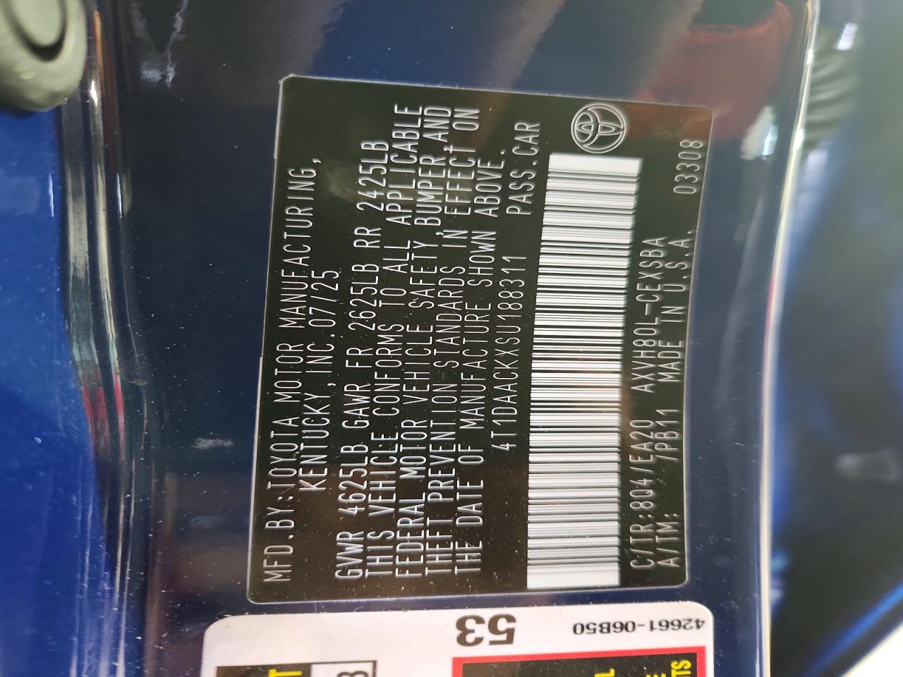 2025 TOYOTA CAMRY SE photo 34