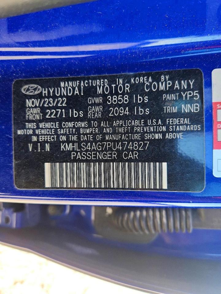 2023 HYUNDAI ELANTRA SEL photo 12