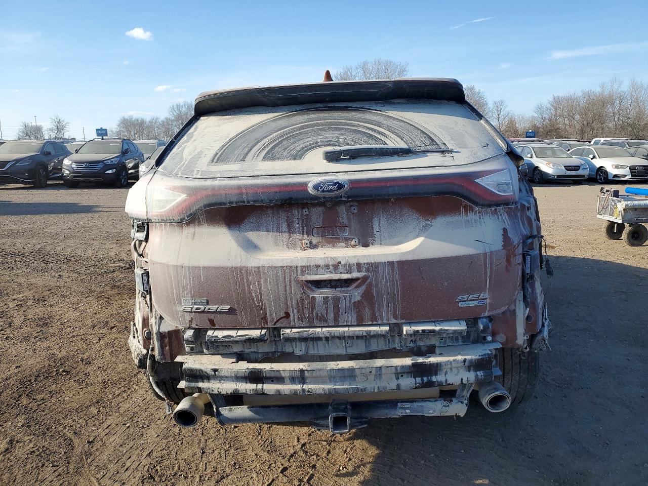 2017 FORD EDGE SEL photo 6
