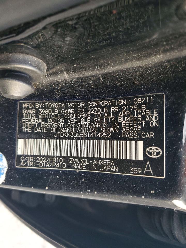 2011 TOYOTA PRIUS photo 25