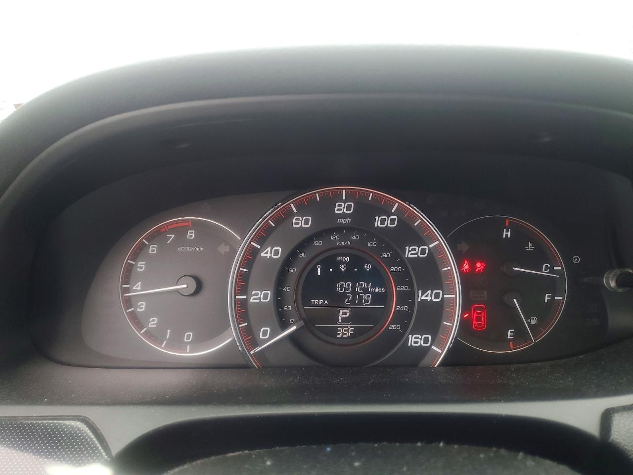 2014 HONDA ACCORD EX photo 9