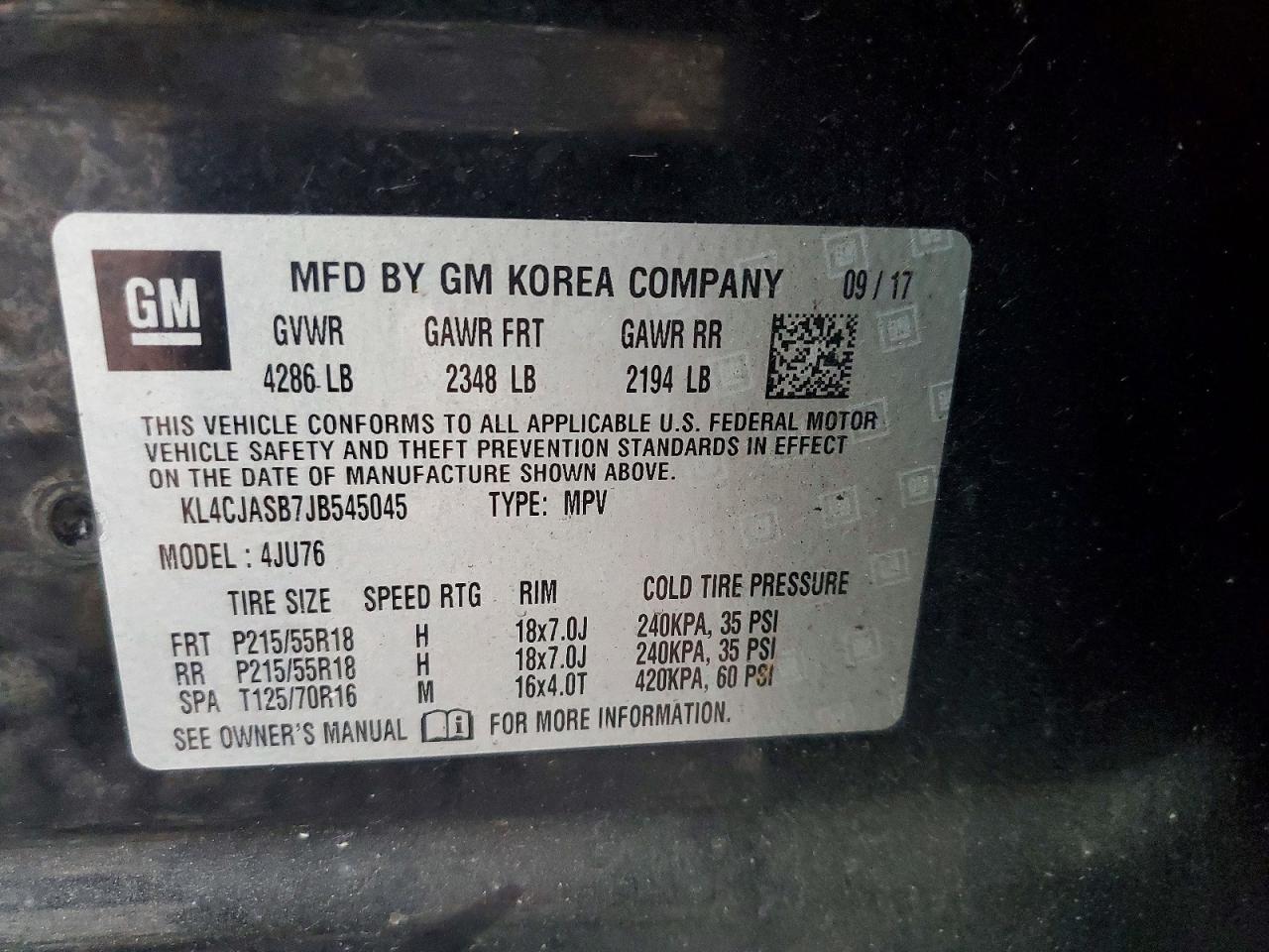 2018 BUICK ENCORE PREFERRED photo 23