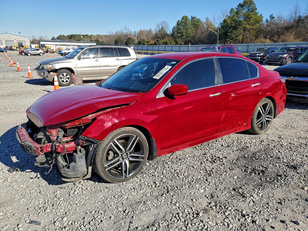 2016 HONDA ACCORD SPORT — FRONT END damage — photo 1