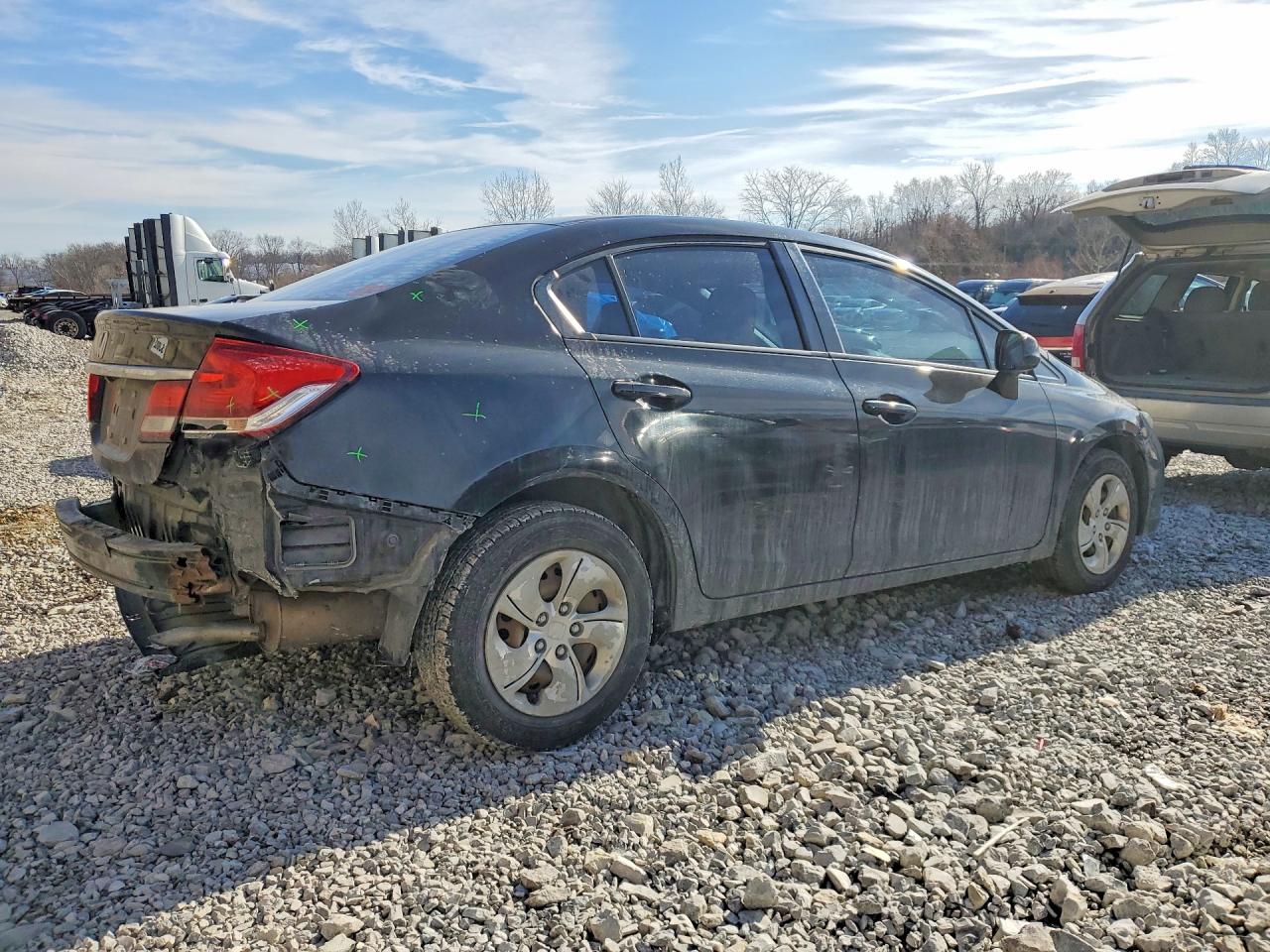 2013 HONDA CIVIC LX photo 3
