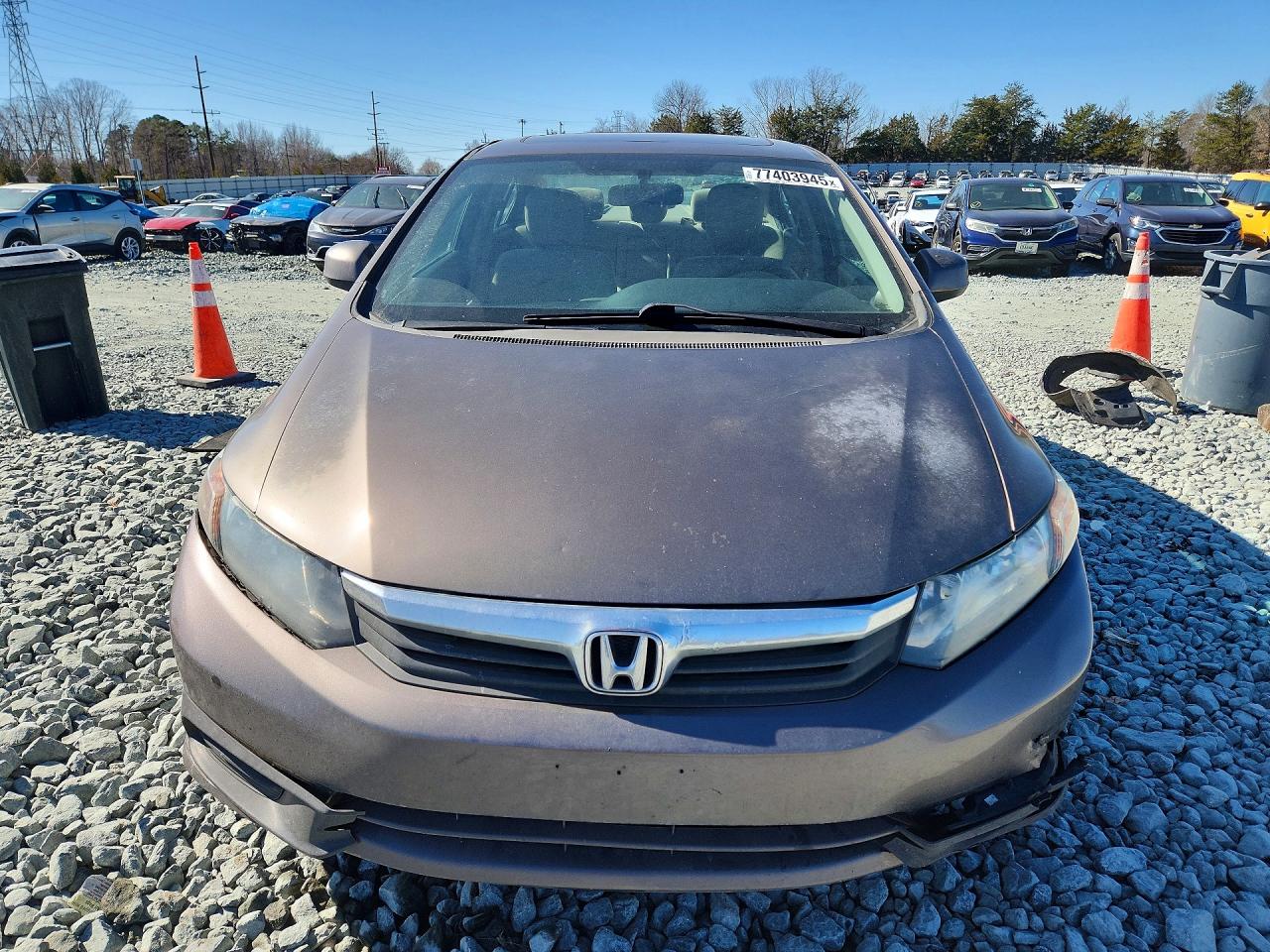 2012 HONDA CIVIC EX photo 9