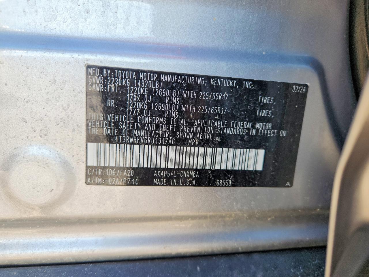 2024 TOYOTA RAV4 XLE photo 37